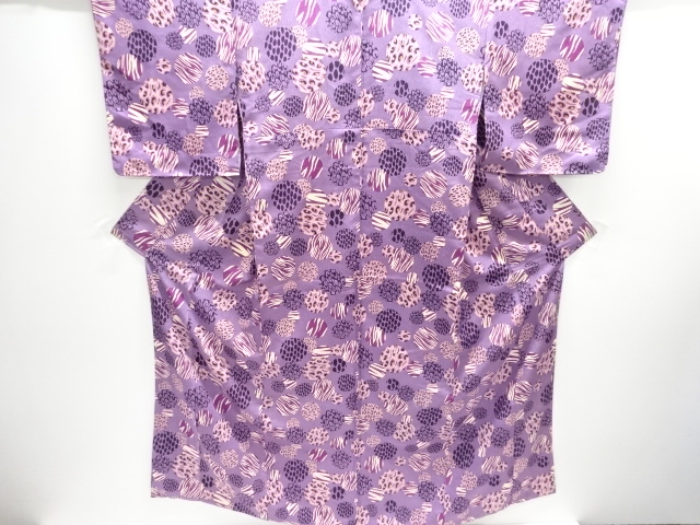 JAPANESE KIMONO / KOMON / UNUSED / ABSTRACT